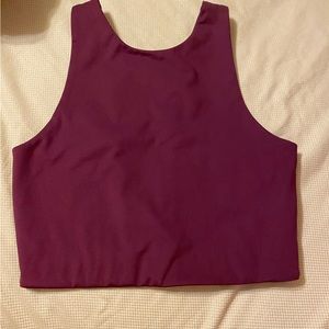 Girlfriend collective crop top / sports bra